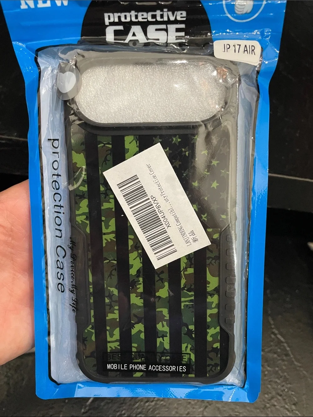 Protective Green Camo Flag IPhone 17 Air Case - Unbranded